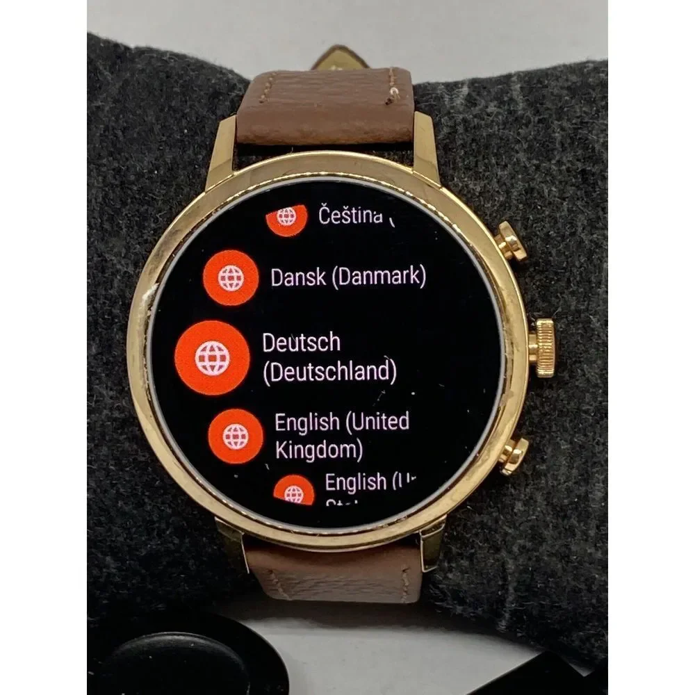 Fossil Gen 4 Authentic Digital Dial Smart Watch Custom Band FTW6018 LT283